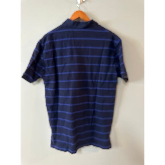 Men’s Size L Ralph Lauren Blue Striped Polo - Picture 3 of 5